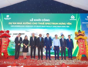 速美國際(Soilbuild International) 越南廣域興安（Vietnam Spectrum HungYen ）租賃廠房綜合項目2025年破土奠基，開拓越南新局